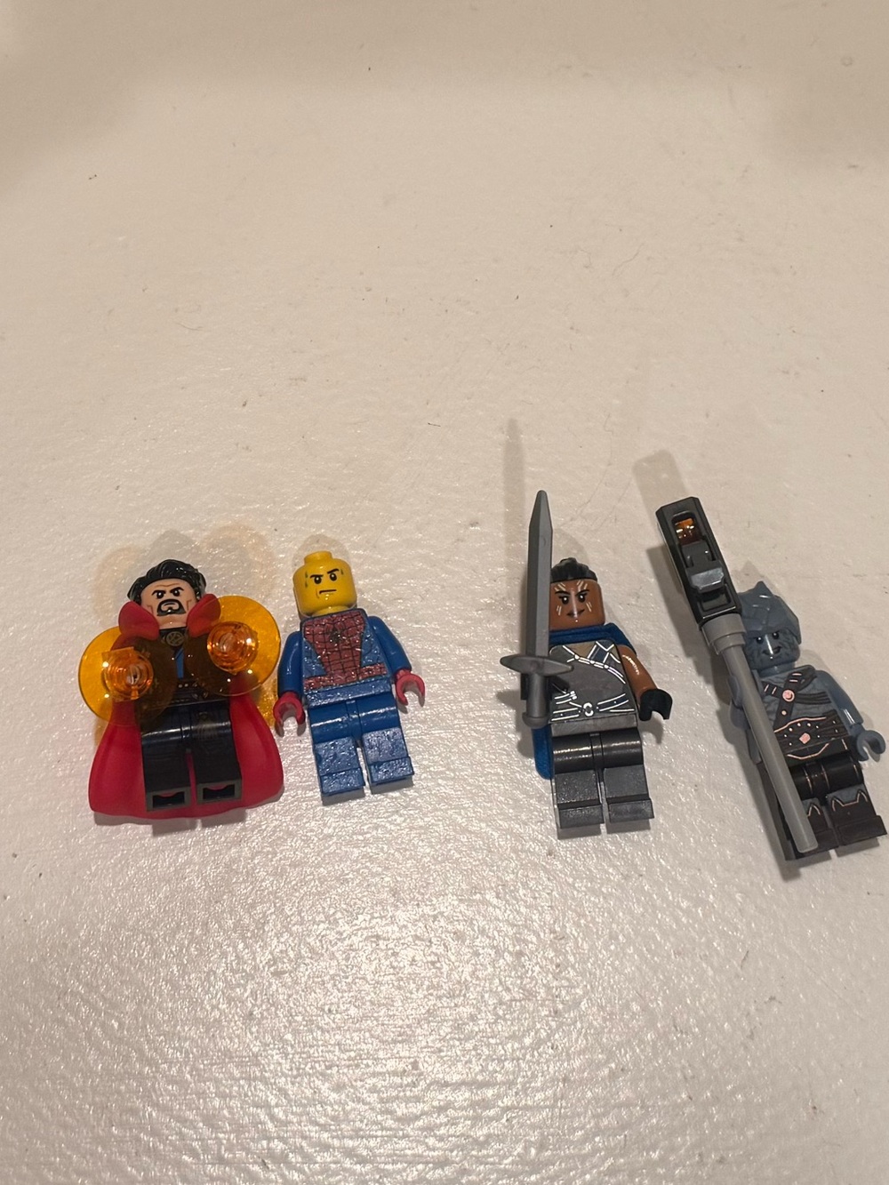 Lego Marvel minifigures